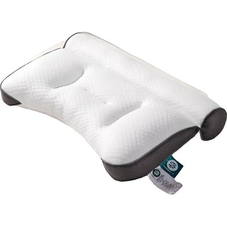 Coussin cervical, soutien ergonomique, tissu respirant, noir 1 pcs, 4060-c (1/2)