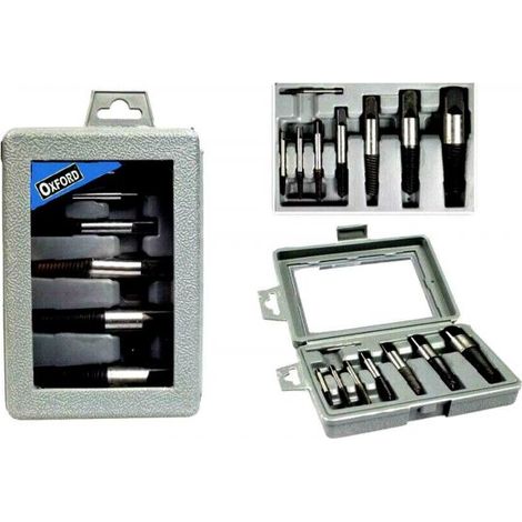 KIT 8 ESTRATTORI CONICI PER VITI BULLONI SPEZZATE PRIGIONIERI CONICO 3/6 A 22/2 (1/3)