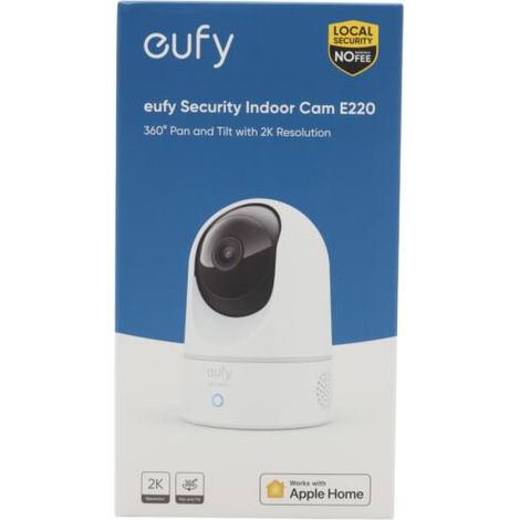 Cámara de videovigilancia eufy security 2k detección movimiento seguimiento automático