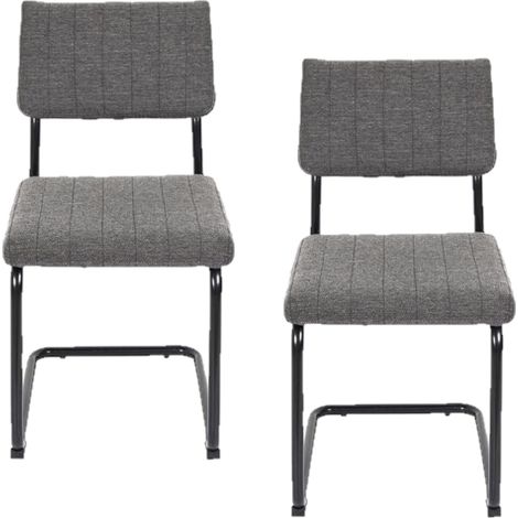 Lot de 2 chaises design rétro ALBAN (1/3)