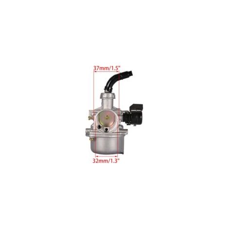 Carburateur de remplacement DOLASO PZ19 19 mm pour scooters, motos, karts, quads et autres véhicules Taotao Baja Roketa SSR 50cc, 70cc, 90cc, 110cc et 125cc.