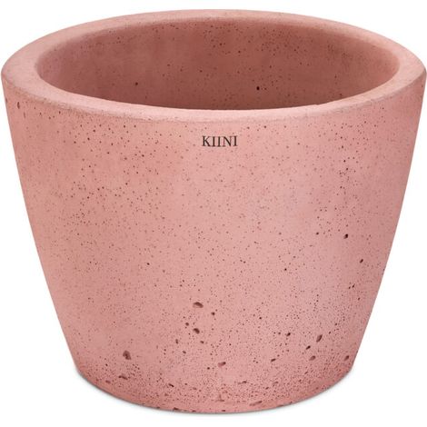 KIINI Beton-Outdoor-Topfblumen-Blumenständer für den Innenbereich - Garten XXL Rosa (1/3)