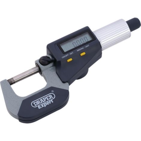 Draper 10958 Draper Expert Digital External Micrometer, 0-25mm
