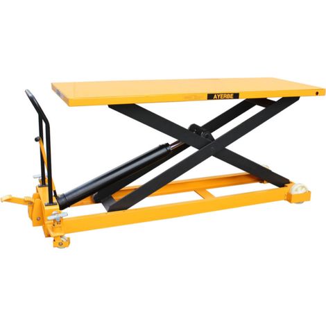 AYERBE - 583940 - Mesa hidráulica accionamiento manual capacidad 1000 kilos - AY-1000-MH 2035 mm (1/3)