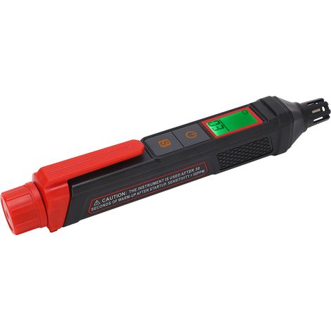 Détecteur de fuites de gaz avec affichage numérique LCD, testeur de gaz combustible 1005000 ppm et alarme de sécurité (1/5)
