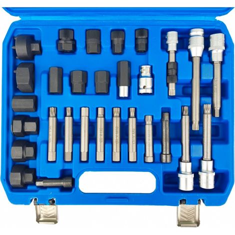 Juego De Puntas Para Alternadores Xzn, Torx Y Allen, 30 Piezas (1/5)