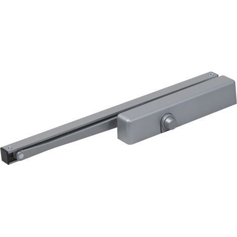 LCN Serie 1460 cierrapuertas plata ajustable