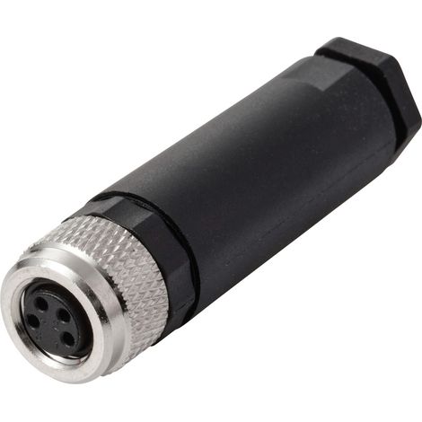 TRU COMPONENTS TC-13752052 Sensor/Aktor Einbaubuchse M8 x 1 Buchse, gerade Polzahl Sensoren: 4 1 St (1/4)
