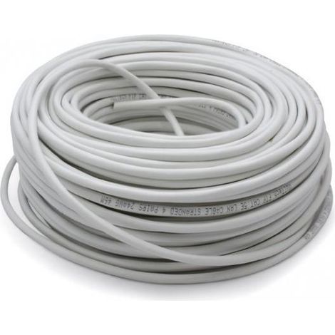 Vultech SC13002-100 Netzwerkkabel Weiß 100 m Cat5e U/UTP (UTP)