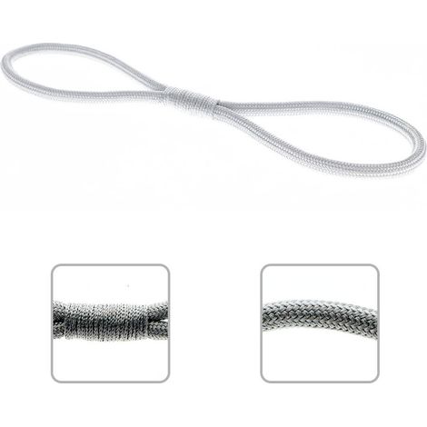 Embrasse à rideaux 25cm Gris perle - BOULET (1/3)