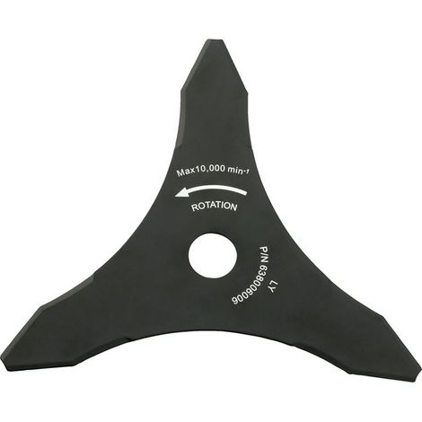 RYOBI Lame 3 dents tri-arc diamètre 26cm pour débroussailleuses RAC117 (1/3)