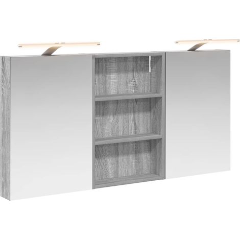 Maison Exclusive - Badezimmerschrank-Set 3 pcs 120 x 10,5 x 60,5