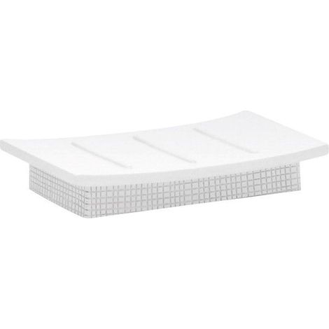 AQUASANIT Next portasapone poliresina bianco codice prod: QE4110WW
