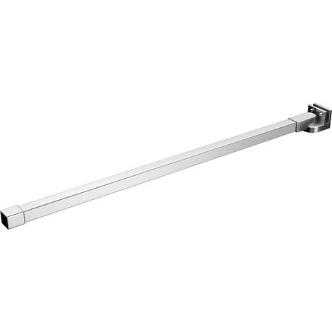 Maison Exclusive - Bras de support pour enclos de bain Acier inoxydable 70-120 cm (1/5)