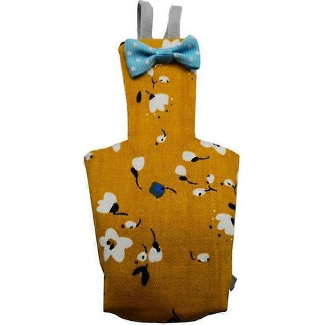 Perruche Oiseau Couche Combinaison Vol Vêtements pour Pigeons Taille Moyenne Grande Animal Jaune Doré (1/4)