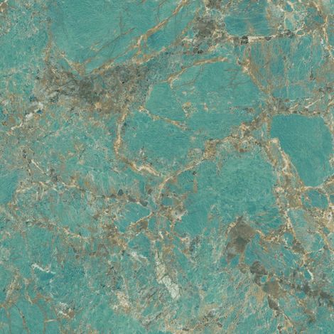 Carrelage effet Pierre Vert Amazzonite 120x120x0,9 cm Brillant Florenza - Sol et mur intérieur (vendu par carton de 2,88 m²) - RO'MA CARRELAGE