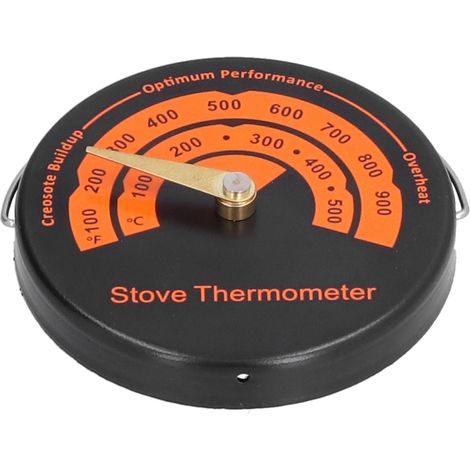 Thermomètre magnétique pour poêle à bois, indicateur de température pour four et cheminée (1/5)