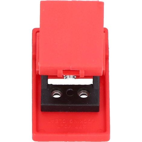 Dispositif de verrouillage de disjoncteur à pince, boîtier moulé industriel, interrupteur pneumatique, verrouillage de sécurité pour poignée, entraxe inférieur à 18 mm/0,7 po (1/5)