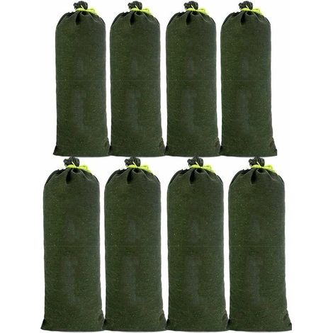 Verbesserte wasserdichte Sandsäcke aus Segeltuch (30 x 70 cm), hochwasser- und sanddicht, für die Entwässerung von Garagen, Geschäften, Schulen, Bahnhöfen, Gebäuden, Fabriken und Lagerhallen.
