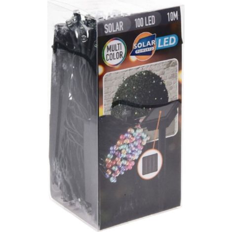 Ghirlanda LED multicolore IP44 solare 10m BASICS (1/2)