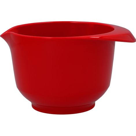 Bol mélangeur en mélamine résistant aux rayures Rouge 0,75 l (1/4)