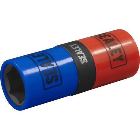 Sealey SX1821S Double Ended Impact Socket 21 x 21.5mm 1/2""Sq Drive Alloy Wheel (1/3)