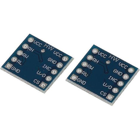 2 Stück X9c104 Digitales Potentiometermodul