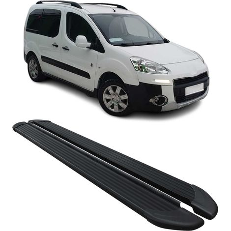 Marchepieds Latéraux pour Peugeot Partner Tepee 2008 à 2018, Marchepied latéral de Voiture en Aluminium, 2 Pcs (1/5)