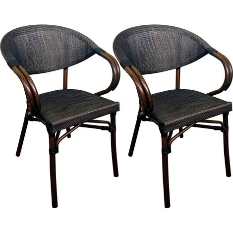 2er Set Bistrostuhl Sorva coffee (1/5)