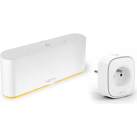 SOMFY 1871583 - Pack TaHoma switch + prise connectée Zigbee - Pour centraliser et connecter votre logement