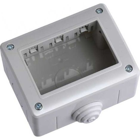 WANDGEHÄUSE FÜR IP40-GERÄTE ‚SOLAR‘ 1-fach (1/2)