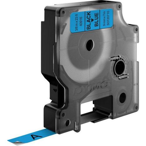 DYMO D1 40916 Colore Nastro: Blu Colore carattere:Nero 9 mm 7 m