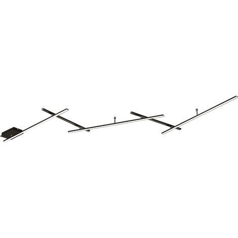 [GEBRAUCHT] B-Ware Schwenkbare LED-Deckenlampe Indira dimmbar schwarz 25W warmweiß TRIO LIGHTING (1/2)