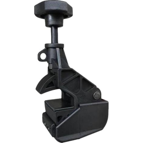 Attrezzo per il montaggio pneumatici - Morsetto per smontagomme - Cambio gomme - Compatibilità universale - 18 x 9 x 7 cm - Nero (1/5)