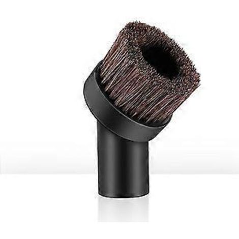 Lot de 2 brosses à poussière en crin de cheval doux, de rechange pour aspirateur, compatibles avec les embouts ronds de 1,25 pouce (brosse en crin de cheval). (1/3)