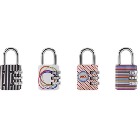 Cadenas 3 Chiffres Décor 30mm En Blister - Master Lock