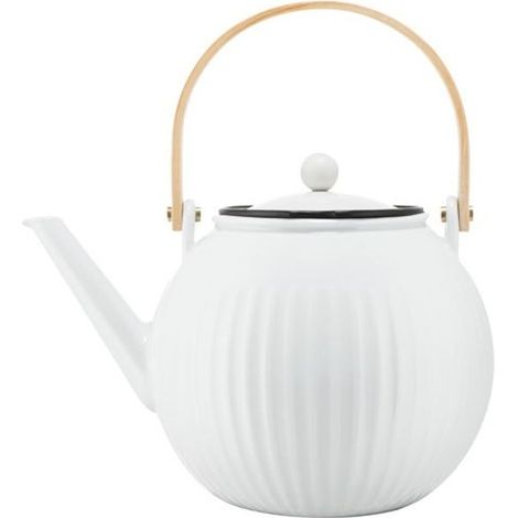 Tetera prensa BODUM Douro 1,5 L Blanca Porcelana 11920-03 (1/3)