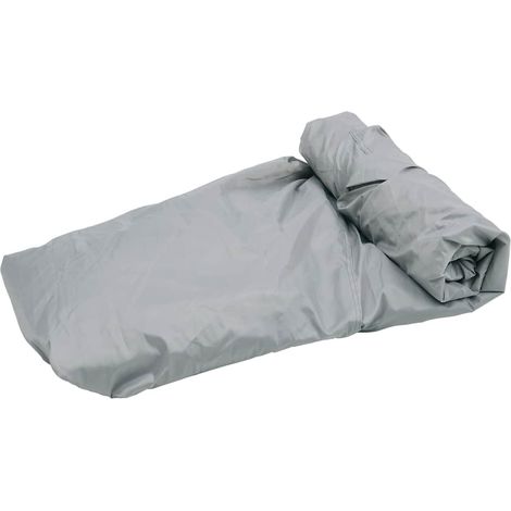 Boat Cover Grey 760x350x40 cm vidaXL