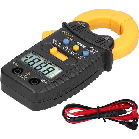 Pince multimètre numérique KD3399 à plage automatique avec fonction de maintien de valeur maximale, affichage LCD, portable et sûr (1/5)