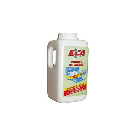 Ecapros Poudre de Lavage a l'oxygene Actif 1,2kg, 235mm, Blanc