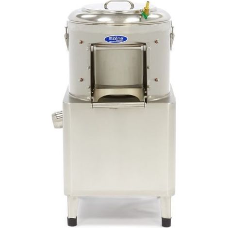 Éplucheuse à pommes de terre - 8 kg - 160 kg/h - Plaque abrasive - Maxima (1/4)