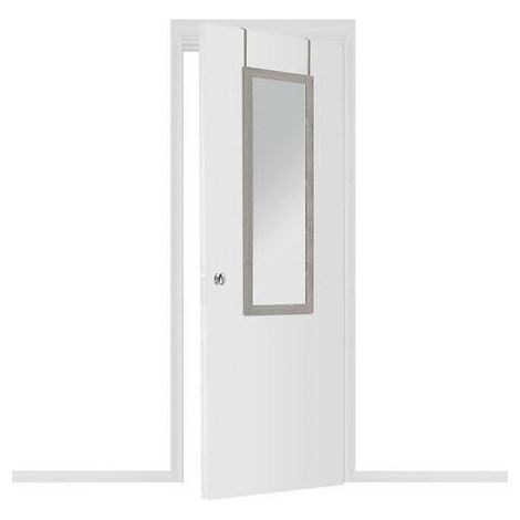 ESPEJO PARA PUERTA 35x109 cm GRIS elegante (1/4)
