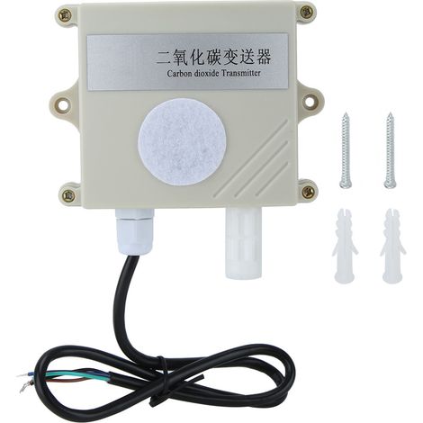 Capteur CO2 Haute Précision 400-5000ppm Émetteur pour Serre Agricole VO5 Sortie Tension 0-5V (1/5)