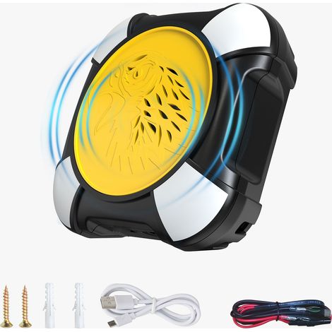 Repellente Ultrasuoni Topi 360° – Frequenza Variabile, Copertura 300m², Design Compatto 9x9x3cm – Sicuro per Animali – Ideale per Casa, Garage e Ufficio (1/5)