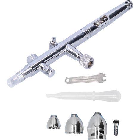 Pistolet à Peinture Aérographe G1/8 Kit Complet pour Art et Maquillage (1/5)