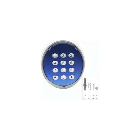 Clavier numérique sans fil 433,92 MHz pour ouverture automatique de porte – Système de sécurité à code d’accès sans clé, panneau de saisie numérique pour entrée sécurisée (1/5)