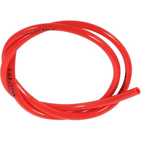 Duokon Kraftstoffschlauch, 1 m farbiger Dieselkraftstoffschlauch, Benzinschlauch für Motorrad, Dirtbike, Pitbike, ATV (Rot) (1/5)