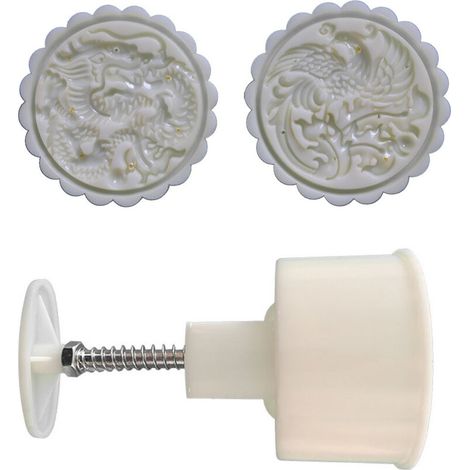 Moldes para pasteles de luna prensados a mano, moldes para flambé (1/5)