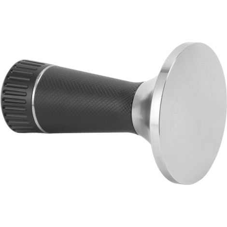2-in-1 Kaffeetamper-Set aus Edelstahl, 58,3 mm Dosiernadel, schwarz. (1/5)