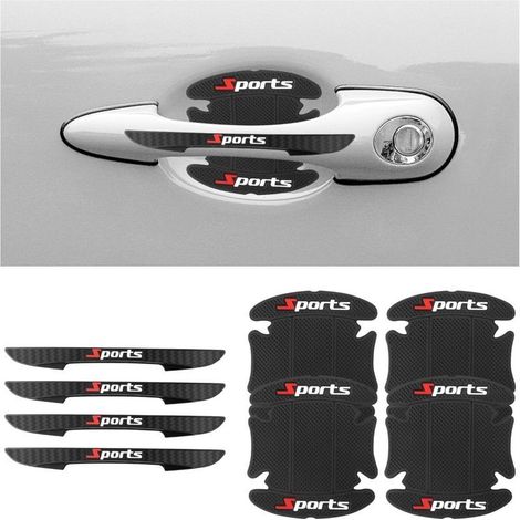 Lot de 8 protections pour portière de voiture – Anti-rayures, universelles, bande adhésive, protection de bord de porte (1/5)